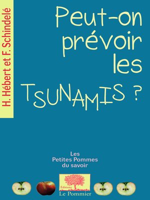 cover image of Peut-on prévoir les tsunamis ?